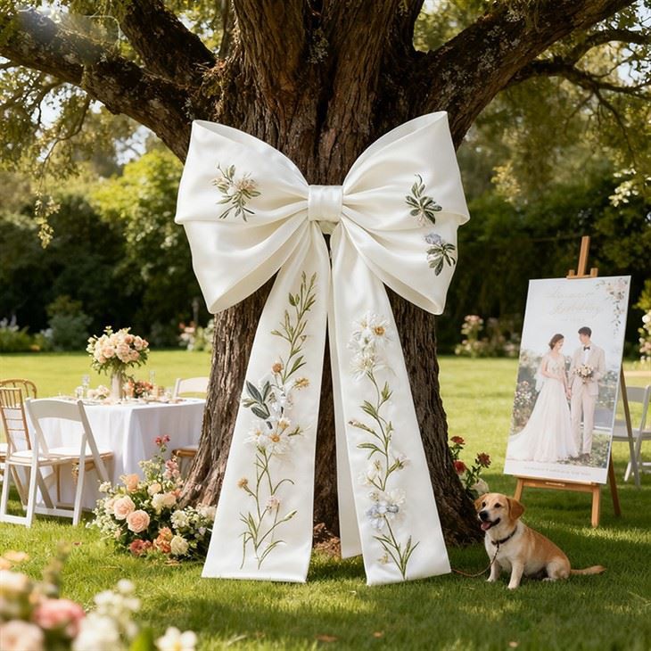 Óriási szövet íj